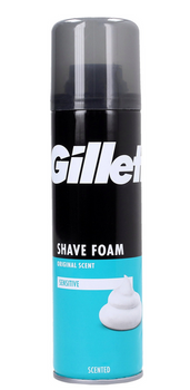Gillette Classic spumă de ras verde 200 ml