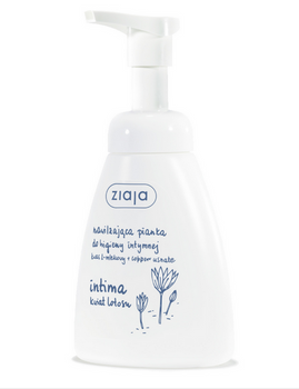 Ziaja Intima Spuma hidratanta pentru igiena intima.Floare de lotus.Acid lactic + Cpper Usnate 250ml