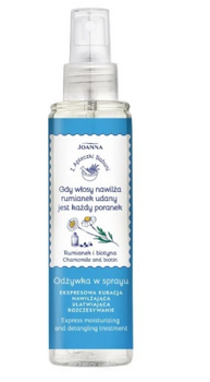 Joanna Z Apteczki Babuni Balsam hidratant și descâlcit 150 ml Mușețel și biotină
