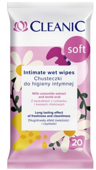 Cleanic Șervețele intime moi 20 buc