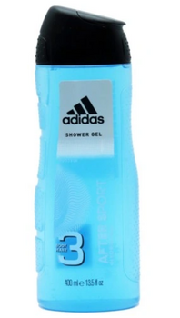 Adidas After Sport 3-in-1 Gel de duș pentru bărbați 400 ml