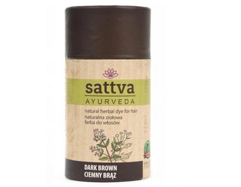 Sattva Henna pentru păr maro închis 150 g