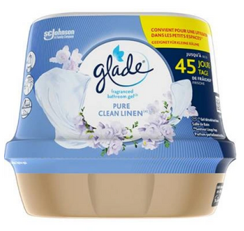 Glade Clean Linen Gel de toaletă 180 g
