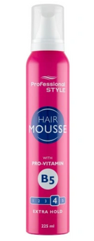 Mousse de păr Professional Style 4 Extra Hold 225 ml