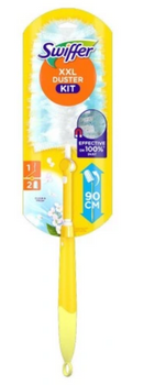 Swiffer XXL Duster Kit Mătură de curățat praful Mâner lung + 2 rezerve
