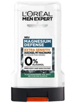 L'Oreal Paris Men Expert Magnesium Defense Extra Sensitive Gel de duș 250 ml