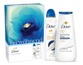 Set cadou Dove 2 piese "Advanced Care" pentru femei