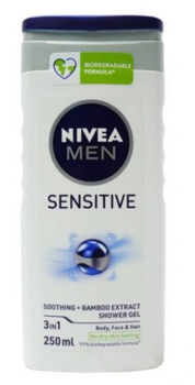 Gel de duș Nivea Men Sensitive 250 ml