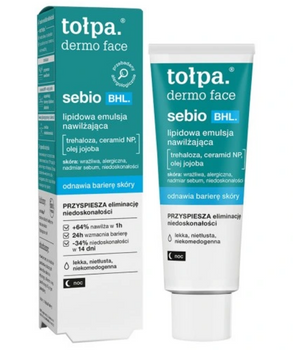 TOŁPA Dermo Face Sebio BHL Hydrating Lipid Emulsion pentru imperfecțiuni 45 ml
