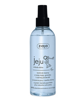 Ziaja Jeju Tonic facial cu o notă de mentă, rodie și coacăze negre 200 ml