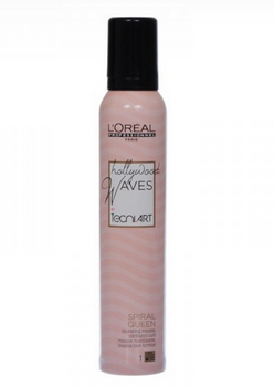 Loreal Tecni.ART Hollywood Waves Spiral Queen Mousse pentru coafarea părului creț 200 ml