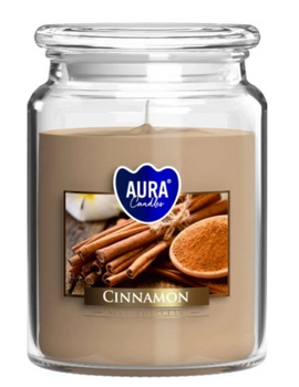 Bispol Lumânare parfumată în sticlă 500 g Scorțișoară