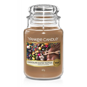 Yankee Candle Borcan mare Choco Easter Truffle 623g