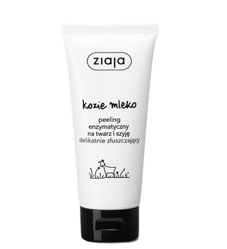 Peeling enzimatic cu lapte de capra pentru fata si gat, exfoliant usor, 75 ml