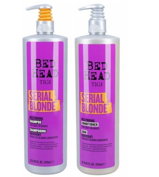 Tigi BH Serial Blonde Sampon 970ml + Balsam 970ml Set