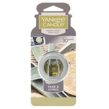 Clip pentru aerisire auto Yankee Candle Sage &amp; Citrus