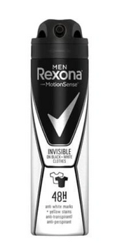 Rexona Deo Men Invisible Black/White 150 ml