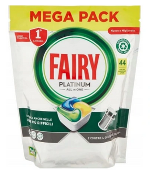 Fairy Platinium Lemon Capsule de spălat vase 44 buc