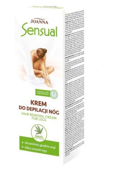 Joanna Sensual Body Depilation Cream Delicate Sensitive Areas 100 g cânepă
