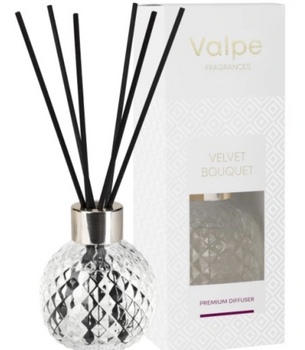 Difuzor de parfumuri Bispol Sticks în sticlă de cristal 100 ml Buchet de catifea