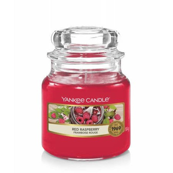 Borcan mic Yankee Candle Red Zmeura 104g