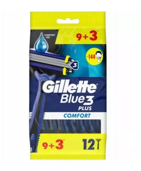Gillette Blue3 Plus Comfort 9+3 buc
