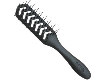Denman D200 Skeleton Vent Perie de păr neagră