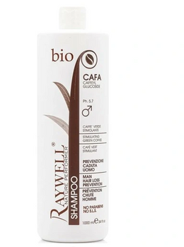 Raywell Bio Coffee Șampon împotriva căderii părului 1000 ml