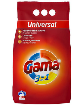 Gama 3 în 1 universal praf de spălat 6 kg