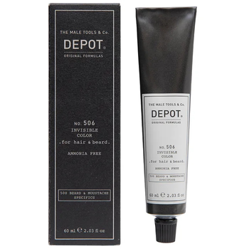 Depot No. 506 cremă colorantă semipermanentă fără amoniac pentru păr și barbă 60 ml NATURAL STEEL