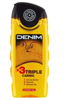 Gel de duș Denim Gold x3 Triple Caring 250 ml
