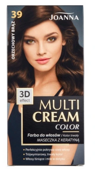 Joanna Multi Cream Color vopsea de păr Walnut Brown 39